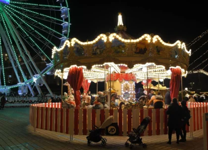 Mercado navideño de Bucarest