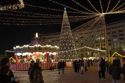Mercado navideño de Bucarest