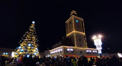 Mercado navideño de Brașov